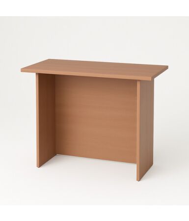 Biurko z wysuniętym blatem